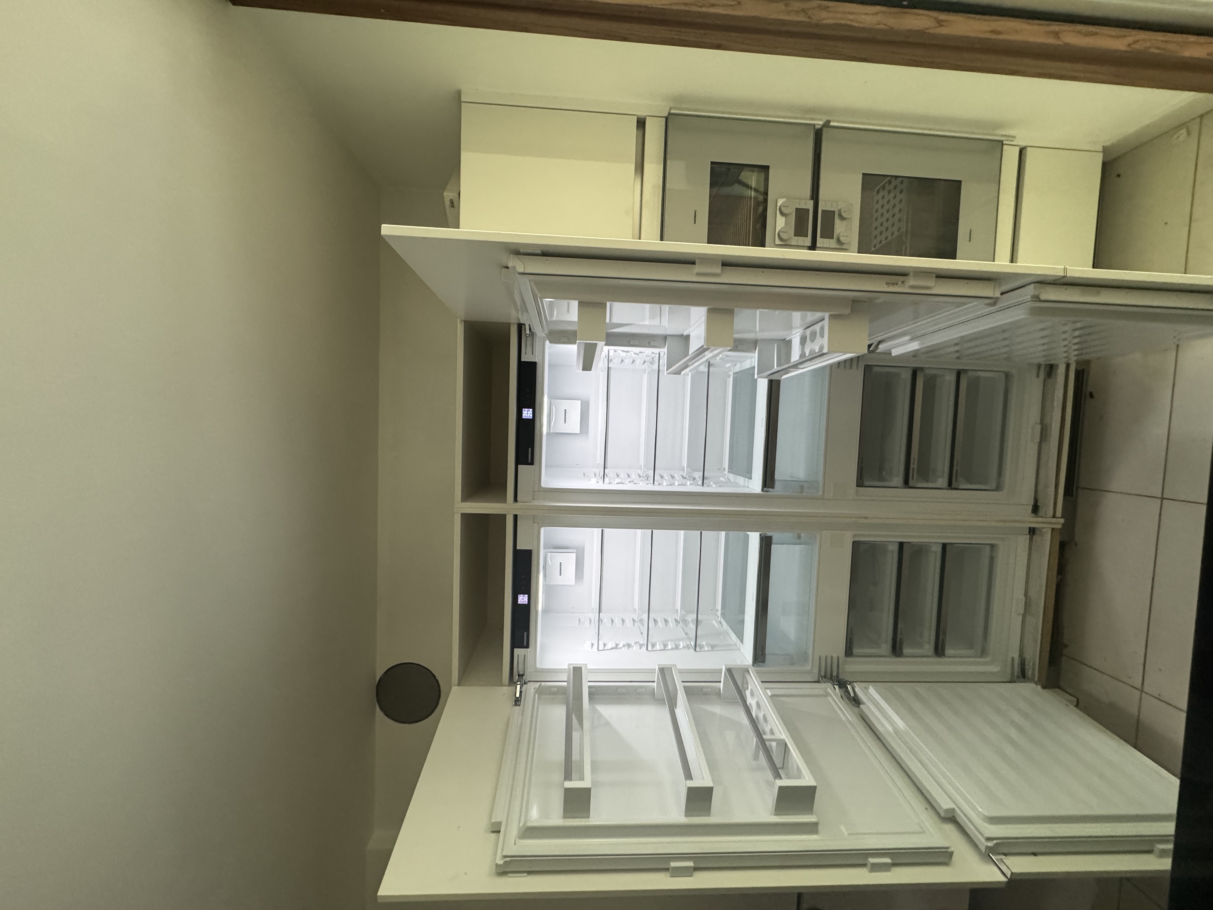 Liebherr integrated fridge installed